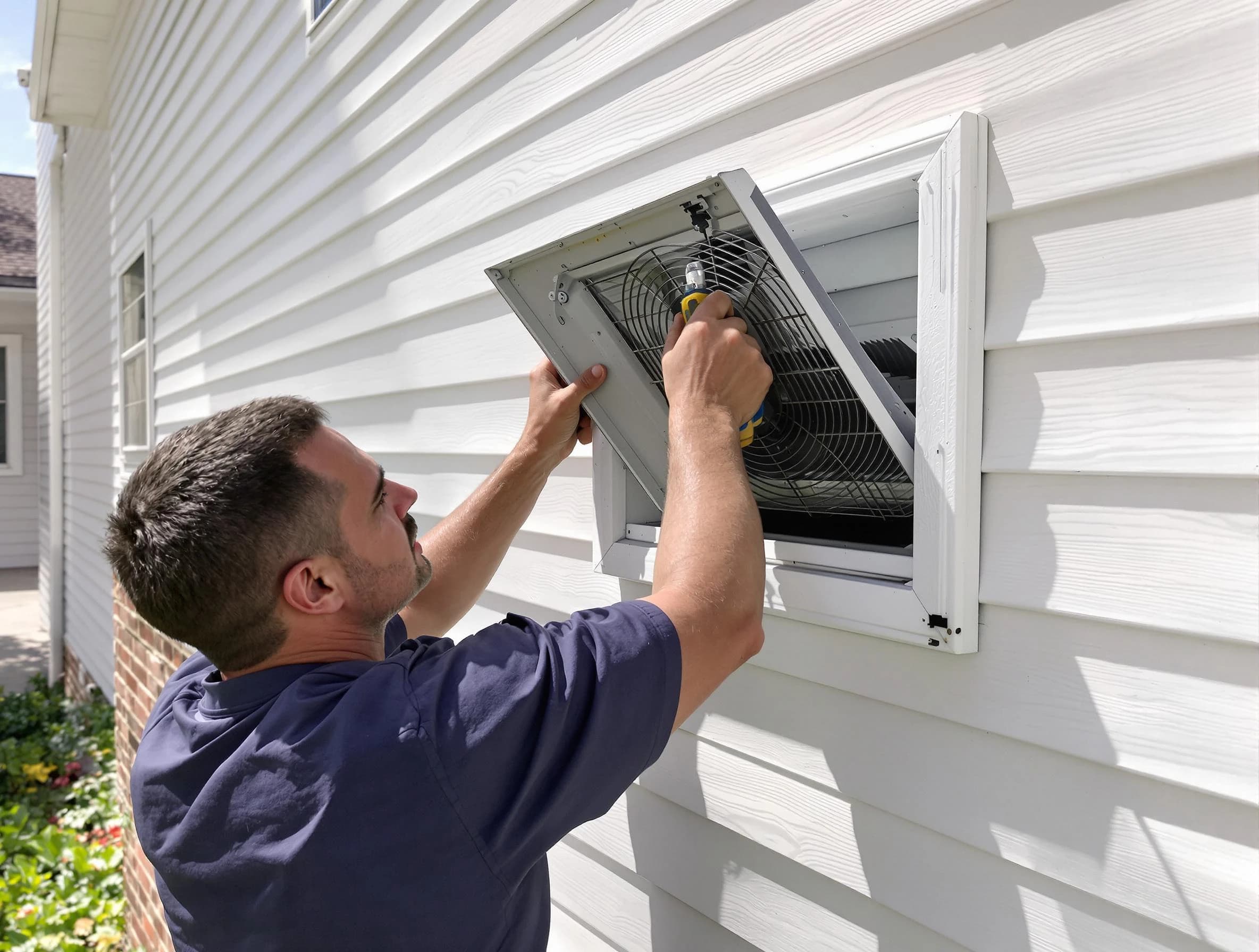 Dryer Vent Cover Replacement in Costa Mesa